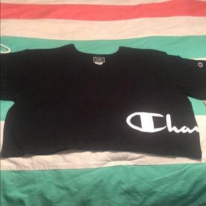 Champion crop tee XL NWT